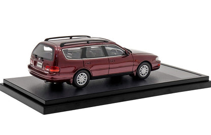 [ Back-order ] Hi-Story HS412RE 1:43 Toyota SCEPTER STATION WAGON 3.0G (1992) Dark Wine Red Mica Resin