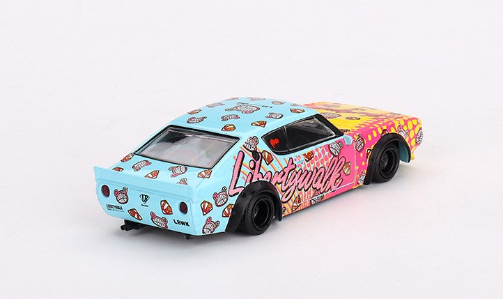 MGT00698-MJ TSM MINI-GT x Mijo 1:64 Nissan Skyline Kenmeri Liberty Walk LBWK KUMA RHD Blister Specification