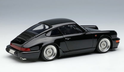 [ Back-order ] Make Up VISION VM216B 1:43 Porsche 911 (964) Carrera RS 1992 BBS 18 inch wheels Black