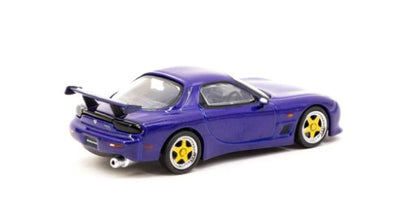 T64G-012-BL TARMAC WORKS 1:64 Mazda RX-7 FD3S Mazdaspeed A-Spec Innocent Blue Mica