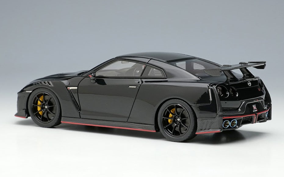 [ Back-order ] Make Up EIDOLON EM685D 1:43 Nissan GT-R NISMO 2024 Meteor Flake Black Pearl