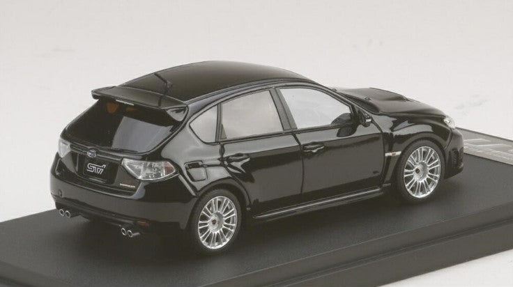 [ Back-order ] MARK43 PM4370SBK 1:43 Subaru Impreza WRX STI (GRB) Car with genuine options Obsidian Black Pearl