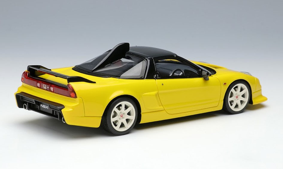 [ Back-order ] Make Up EIDOLON EM391F 1:43 Honda NSX-R GT (NA2) 2005 New Indy Yellow Pearl