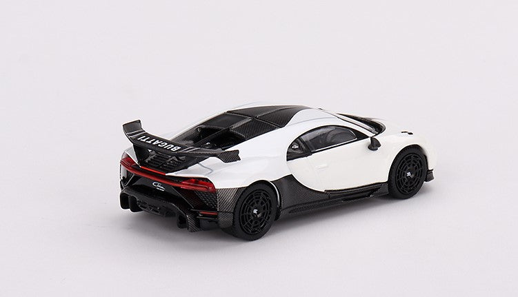 MGT00569-L TSM MINI-GT 1:64 Bugatti Chiron Pur Sport White LHD