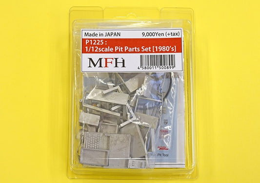 P1225 Model Factory Hiro 1:20 Pit Parts Set 1980s Detail Up Parts