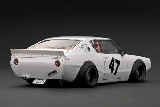 [ Back-order ] ignition model IG3218 1:18 LB-WORKS Kenmeri 2Dr White