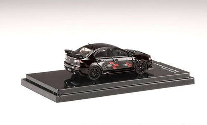 [ Back-order ] Hobby Japan HJ643053BBK 1:64 Mitsubishi LANCER EVOLUTION 10 Ralliart Phantom Black Pearl