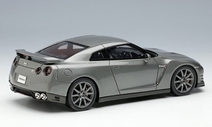 [ Back-order ] Make Up EIDOLON EM414E 1:43 Nissan GT-R 2014 Dark Metal Gray