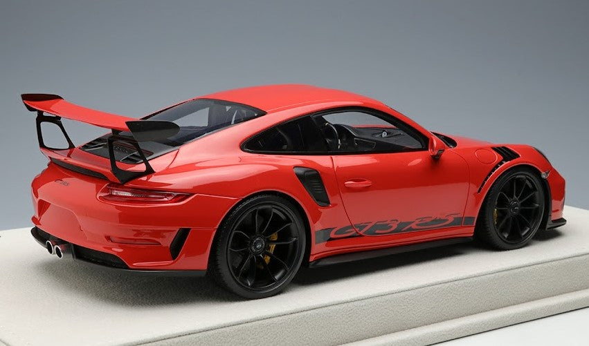 [ Back-order ] Make Up EIDOLON EML060G 1:18 Porsche 911 (991.2) GT3 RS 2018 Lava Orange