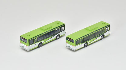 [ Back-order ] TOMYTEC 330035 The Bus Collection / Bus Colle Kokusai Kogyo Goodbye V8 Erga 2Set  Diorama Supplies