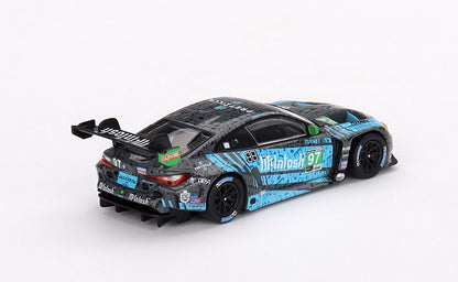 MGT00647-L TSM MINI-GT 1:64 BMW M4 GT3 IMSA Laguna Seca GTD 2023 #97 Turner Motorsports LHD