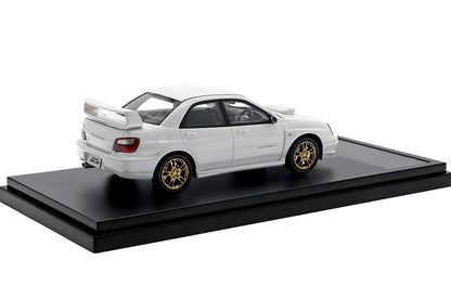 [ Back-order ] Hi-Story HS433WH 1:43 Subaru IMPREZA WRX STi (2002) Pure White Resin