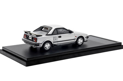 [ Back-order ] Hi-Story HS448SL 1:43 Toyota MR2 G-Limited (1984) Super Silver Metallic Resin