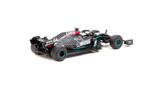 T64G-F036-LH1 TARMAC WORKS 1:64 Mercedes AMG F1 W11 EQ Performance Tuscan GP 2020 Winner L. Hamilton with Winner Board