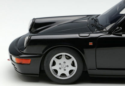 [ Back-order ] Make Up VISION VM164C 1:43 Porsche 911(964) Carrera 4 Lightweight 1990 Black