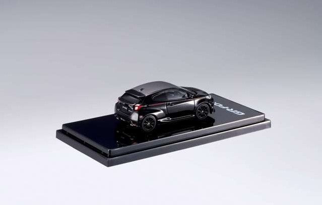 HJ642024GBK Hobby JAPAN 1:64 Toyota GR Yaris RZ High Performance GR Parts Precious Black Pearl