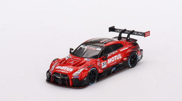 MGT00595-L TSM MINI-GT 1:64 Nissan GT-R Nismo GT500 SUPER GT 2021 #23 "MOTUL AUTECH GT-R" LHD