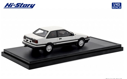 [ Back-order ] Hi-Story HS452WH 1:43 Toyoya SPRINTER TRUENO 2dr GT APEX (1983) High Tech Twton Resin