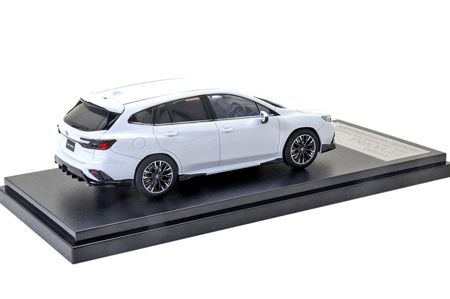 [ Back-order ] Hi-Story HS332WH 1:43 Subaru LEVORG (2020) Dynamic Style Accessory Crystal White Pearl Diecast