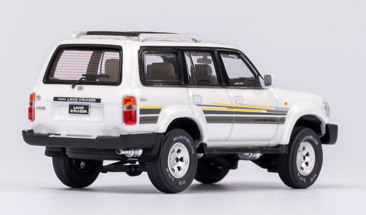 [ Back-order ] KENGFAI TK-KF031-1 1:64 Land Cruiser Pearl White