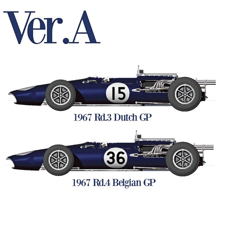 K509 Model Factory Hiro 1:12 EAGLE Gurney-Weslake Ver.A Dutch GP/Belgium GP D.Gurney 1967 Fulldetail Kit