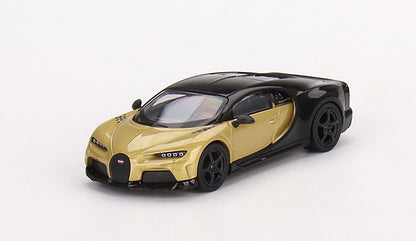 MGT00513-L TSM MINI-GT 1:64 Bugatti Chiron Super Sport Gold LHD