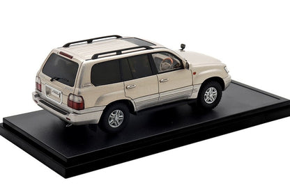 [ Back-order ] Hi-Story HS439BG 1:43 Toyota LAND CRUISER CYGNUS (2001) Beige Metallic Resin