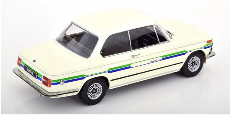 KKDC181321 KK scale 1:18 BMW 2002 Alpina 1974 White