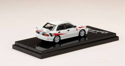 [ Back-order ] Hobby Japan HJ642010CW 1:64 Mitsubishi Lancer RS Evolution III Rally Stripe