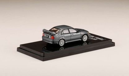 [ Back-order ] Hobby Japan HJ641033BGM 1:64 Mitsubishi LANCER GSR EVOLUTION 6 (T.M.E) (CP9A) 2000 Gray Metallic