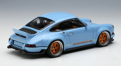 [ Back-order ] Make Up EIDOLON EM427L 1:43 Singer 911 DLS 2022 GULF Blue