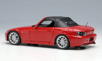 [ Back-order ] Make Up EIDOLON EM677D 1:43 Honda S2000 (AP2) 2005 New Formula Red