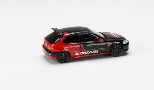 [ Back-order ] Hobby Japan HJ643016CAV 1:64 Honda civic Type R (EK9) 1997 YOKOHAMA ADVAN Customized Color Version