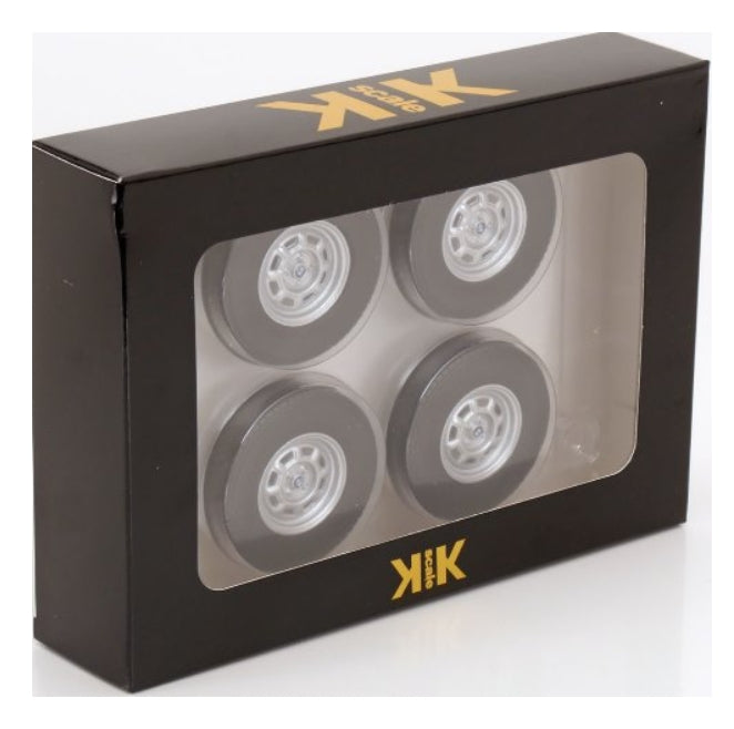 KKDCACC049 KK scale 1:12 BMW 02 tire and wheel set #5