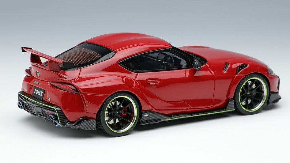 [ Back-order ] Make Up EIDOLON EM595E 1:43 TOM'S GR Supra 2020 Prominence Red