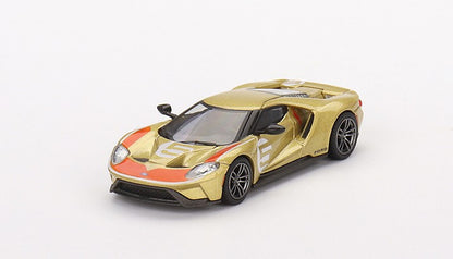 MGT00536-L TSM MINI-GT 1:64 Ford GT Holman Moody Heritage Edition LHD