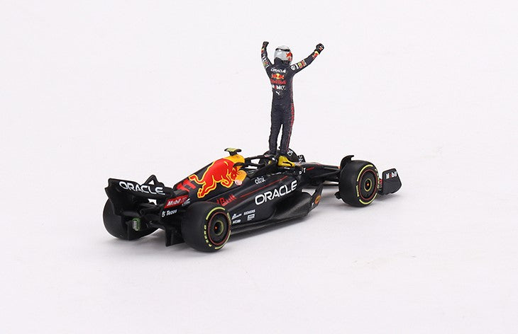 MGT00551-MJ TSM MINI-GT x Mijo 1:64 Oracle Red Bull RB18 2022 Winner #11 Monaco GP S.Perez Blister with figure