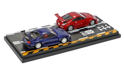 [ Back-order ] MODELER'S MD64204 1:64 Initial D Set Vol.4 Ryuji Ikeda Fairlady Z (Z33) & Hiroya Okuyama Silvia (S15)