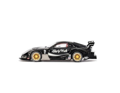 MC198-BK TSM MINI-GT 1:64 MAZDA RX-7 LB-Super Silhouette Liberty Walk LBWK Blister