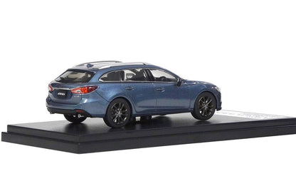 [ Back-order ] Hi-Story HS138BL 1:43 MAZDA ATENZA WAGON (2016) Blue Reflex Mica Diecast