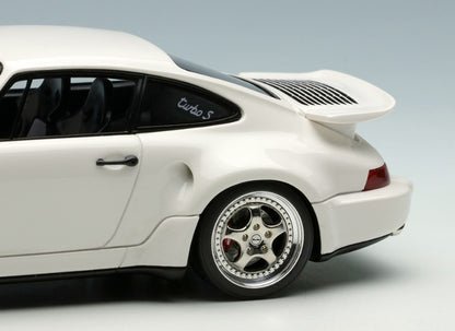 [ Back-order ] Make Up VISION VM159C 1:43 Porsche 911(964) Turbo S Lightweight 1993 White