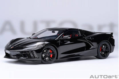 71280 AUTOart 1:18 Chevrolet Corvette (C8) Stingray Z51 Black