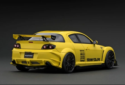 [ Back-order ] ignition model IG3177 1:18 Mazda RX-8 (SE3P) RE Amemiya Yellow