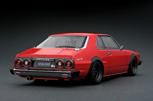 [ Back-order ] ignition model IG3467 1:18 Nissan Skyline 2000 GT-ES (C210) Red