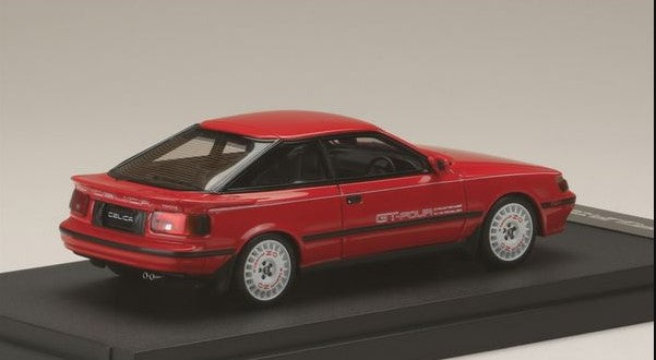 [ Back-order ] MARK43 PM4337ASR 1:43 Toyota Celica GT-Four (ST165) 1986 Sports Wheel Super Red II