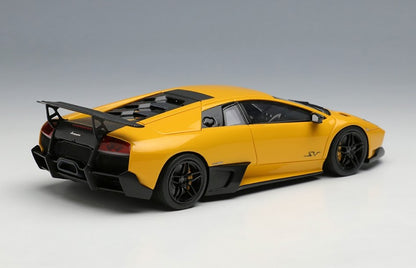 [ Back-order ] Make Up EIDOLON EM336A 1:43 Lamborghini Murcielago LP670-4 SV Geneva Motor Show 2009 Pearl Yellow