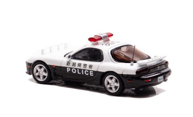 H7640021 RAI'S 1:64 Mazda RX-7 (FD3S) Niigata Prefectural Police Traffic Riot Police Vehicle (355)