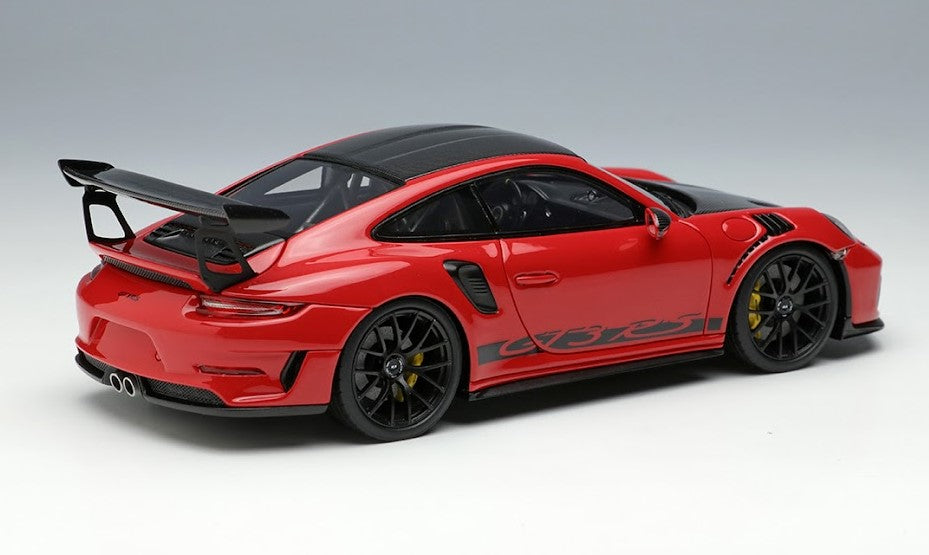 [ Back-order ] Make Up EIDOLON EM574G 1:43 Porsche 911 (991.2) GT3 RS Weissach Package 2018 Guards Red