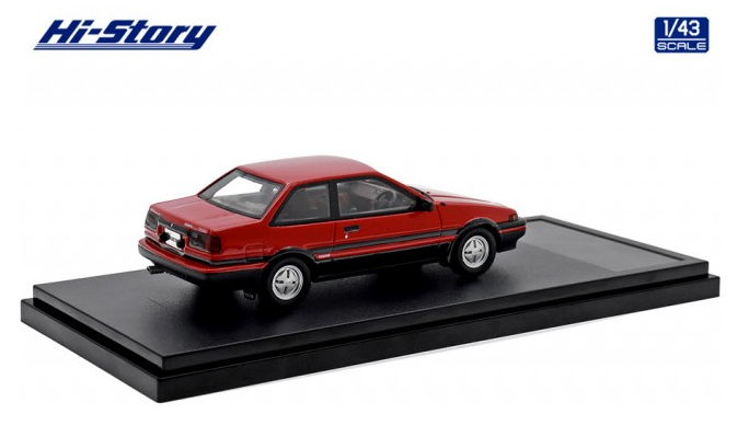 [ Back-order ] Hi-Story HS452RE 1:43 Toyoya SPRINTER TRUENO 2dr GT APEX (1983) High Flash Two Tone Resin