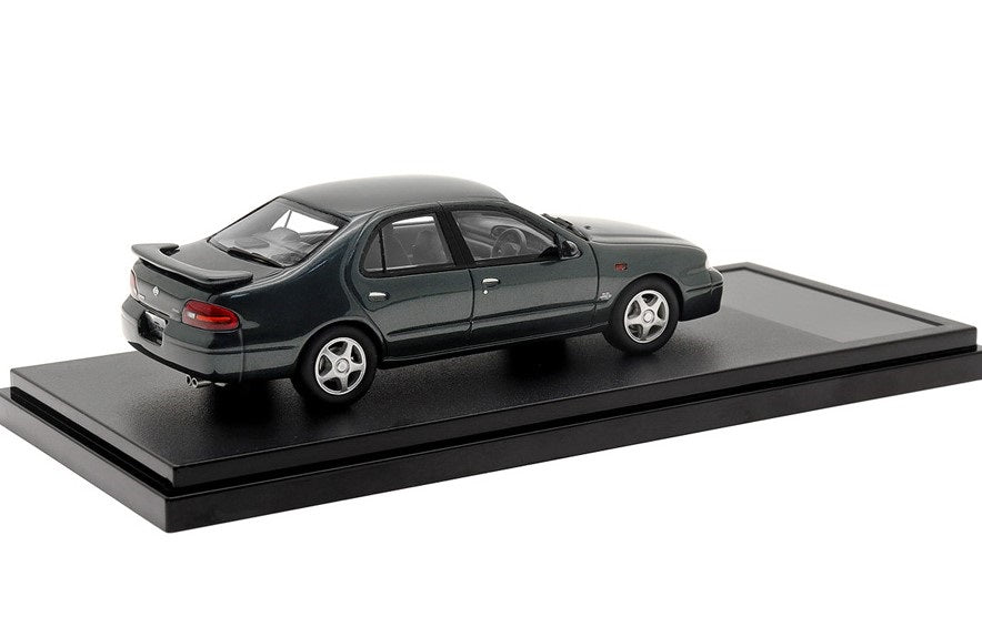 [ Back-order ] Hi-Story HS380GR 1:43 NISSAN BLUEBIRD 2000 SSS-G ATTESA "S1 PACKAGE" (1991) Grayish Green Resin